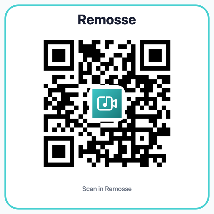 QR code to open Remosse pre-lesson check